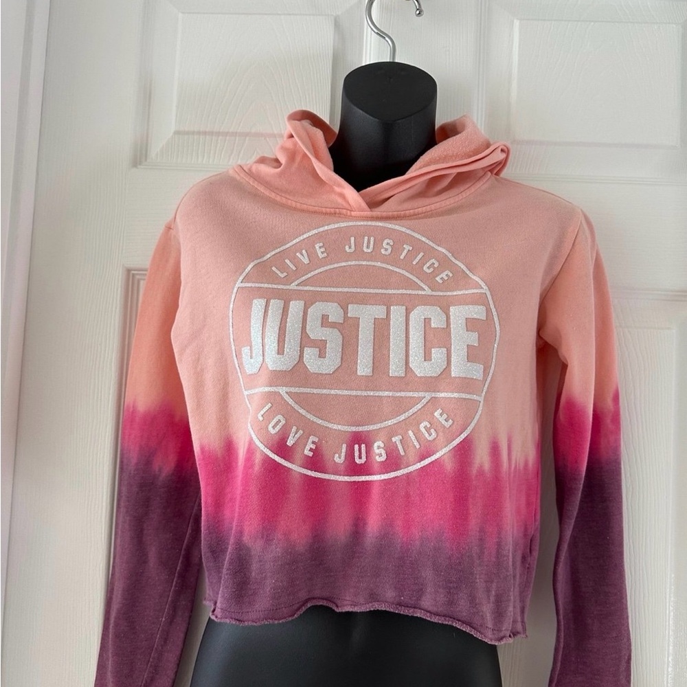 Justice Girls Pink Hoodie